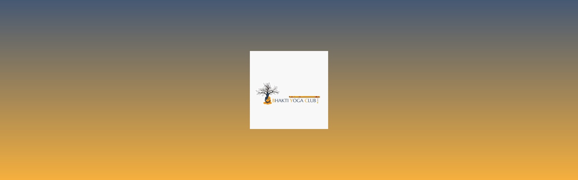 Bhakti Yoga Club banner